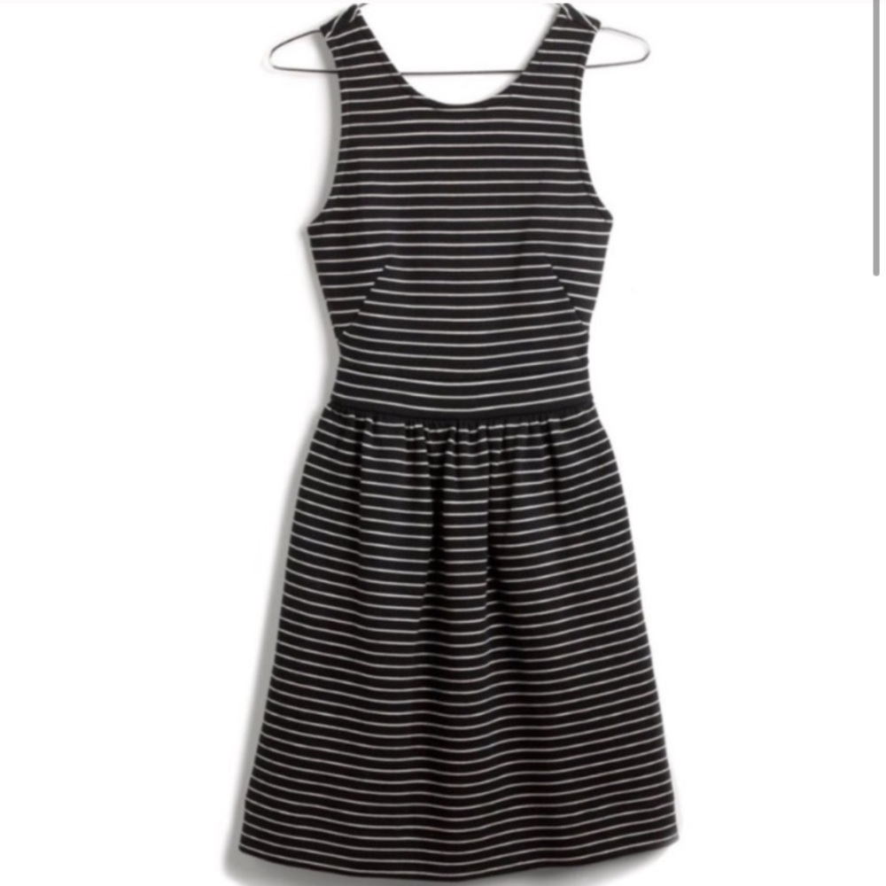 MADEWELL Pierside Tank Dress Black SZ XXS